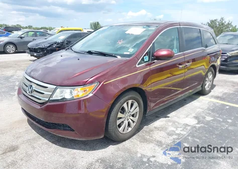 2016 Honda Odyssey Ex z USA, uszkodzony, nr VIN 5FNRL5H4XGB120242